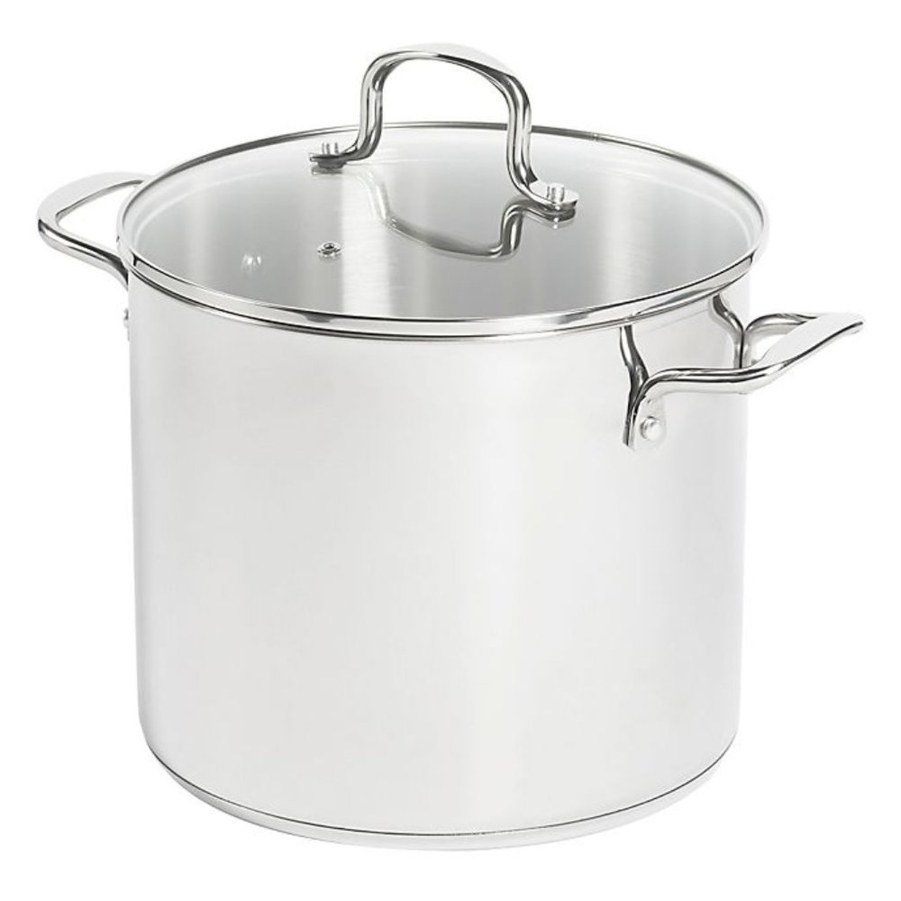 16 qt. Stainless Steel Covered Stock Pot